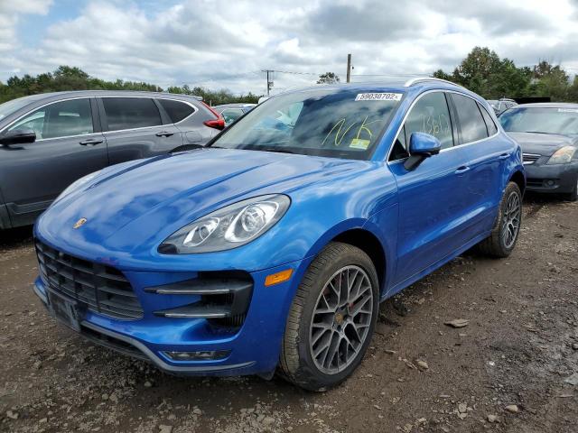 WP1AF2A58GLB93949 - 2016 PORSCHE MACAN TURB BLUE photo 2