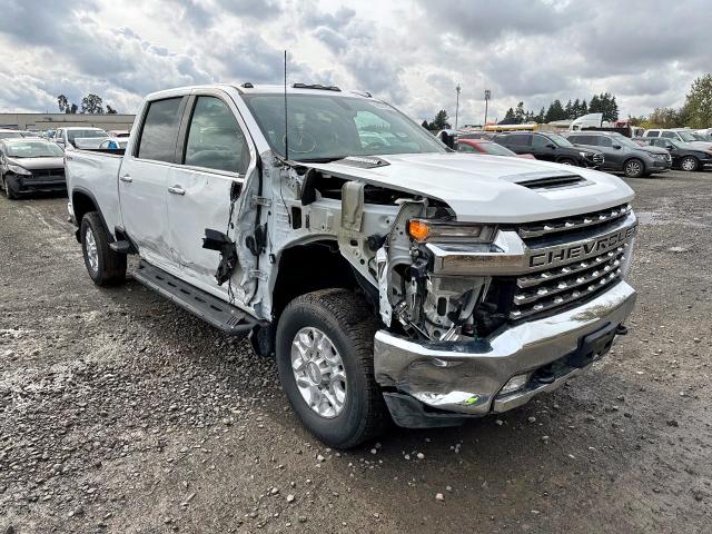 1GC4YUEY1NF112178 - 2022 CHEVROLET SILVERADO WHITE photo 1