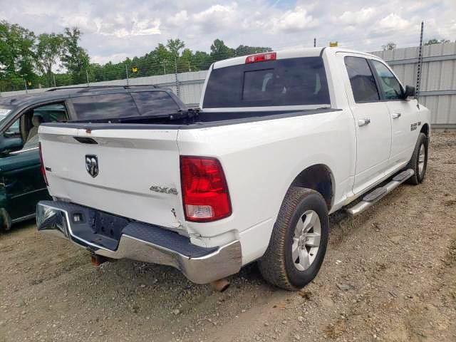 1C6RR7LT0GS335146 - 2016 RAM 1500 SLT WHITE photo 4