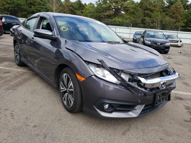 2HGFC1F78GH643778 - 2016 HONDA CIVIC EXL Szary zdjęcie 1