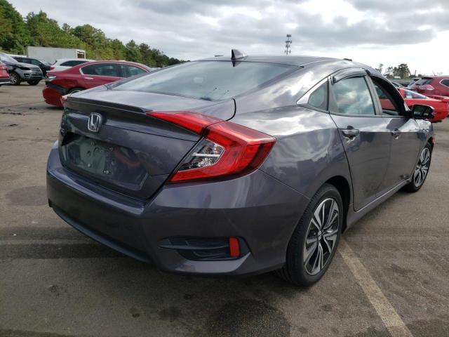 2HGFC1F78GH643778 - 2016 HONDA CIVIC EXL Szary zdjęcie 4