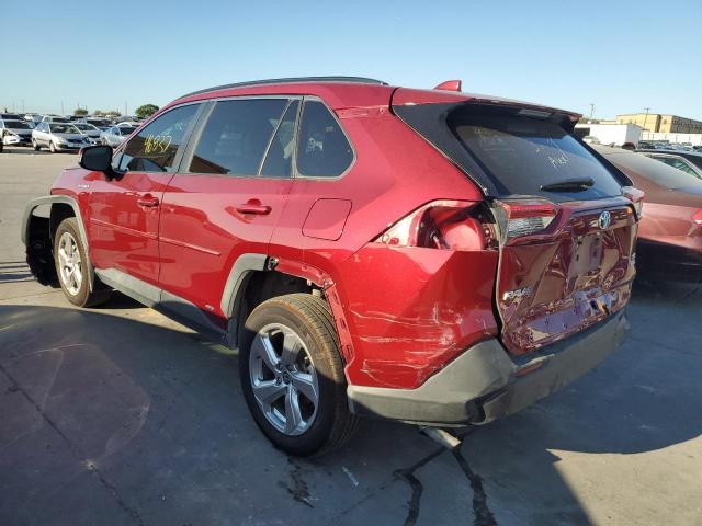 4T3B6RFV9MU031263 - 2021 TOYOTA RAV4 XLE P RED photo 3