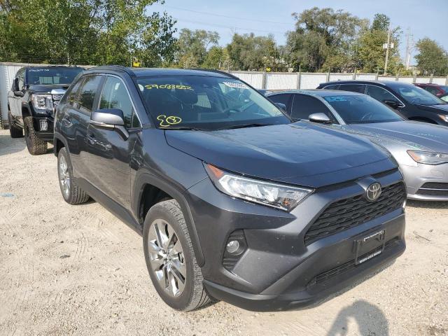 2T3A1RFV8MC159165 - 2021 TOYOTA RAV4 XLE P GRAY photo 1