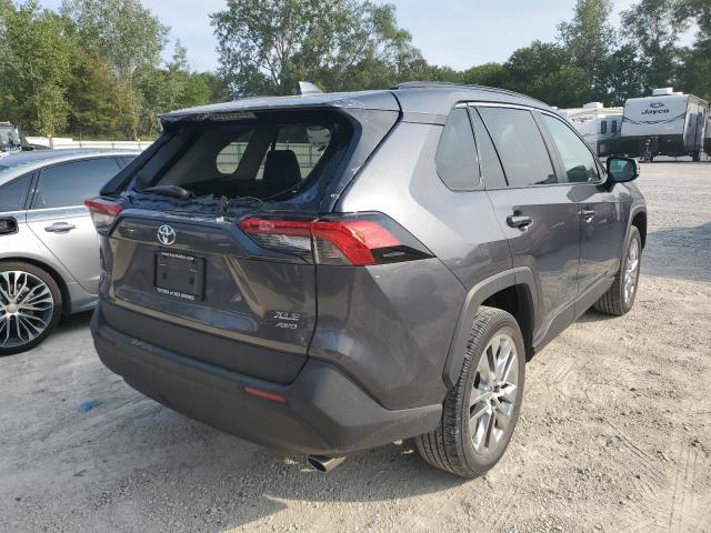 2T3A1RFV8MC159165 - 2021 TOYOTA RAV4 XLE P GRAY photo 4