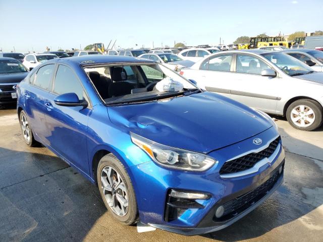 3KPF24AD1KE138069 - 2019 KIA FORTE FE BLUE photo 1