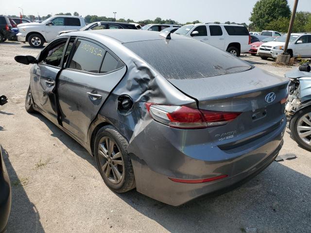 5NPD84LF5JH304642 - 2018 HYUNDAI ELANTRA SE GRAY photo 3