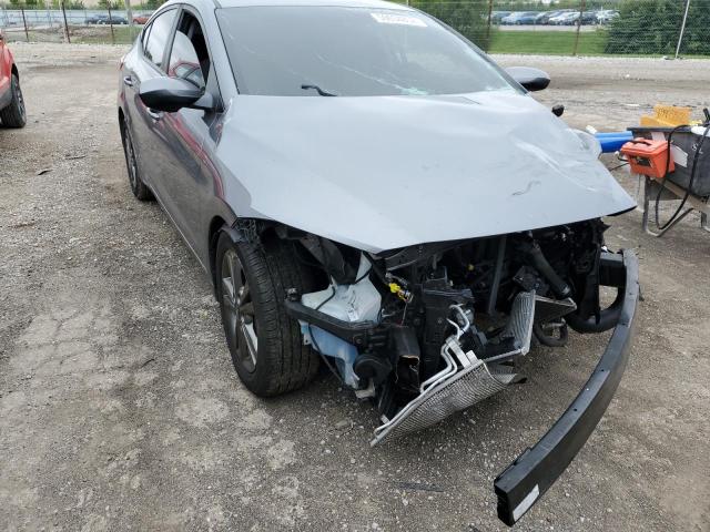 5NPD84LF5JH304642 - 2018 HYUNDAI ELANTRA SE GRAY photo 9