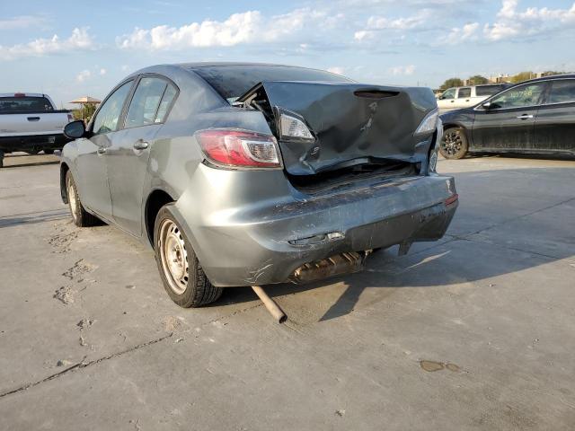 JM1BL1UP2D1777017 - 2013 MAZDA 3 I GRAY photo 3