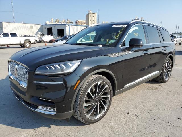 5LM5J7WC0MGL14248 - 2021 LINCOLN AVIATOR RE BLACK photo 2