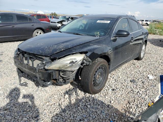 1YVHZ8CH5B5M04792 - 2011 MAZDA 6 BLACK photo 2