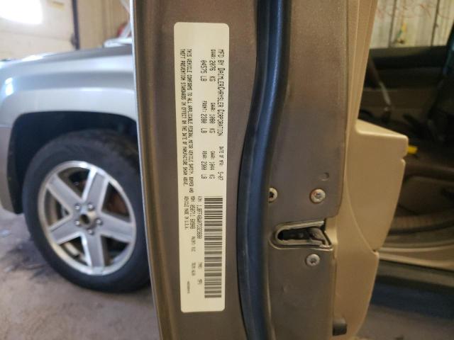 1J8FF48W07D323680 - 2007 JEEP PATRIOT LI TAN photo 10