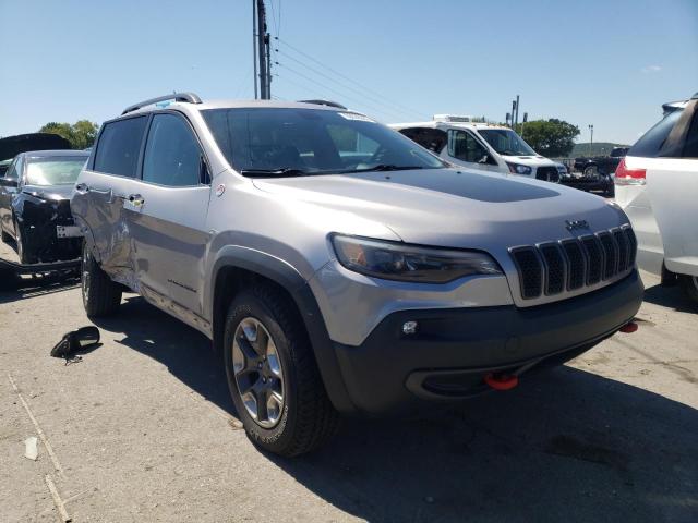 1C4PJMBX5KD298716 - 2019 JEEP CHEROKEE T GRAY photo 1