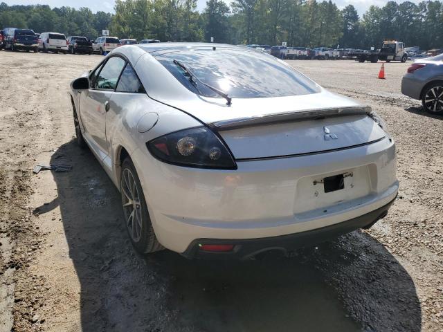 4A31K5DF6CE005640 - 2012 MITSUBISHI ECLIPSE WHITE photo 3