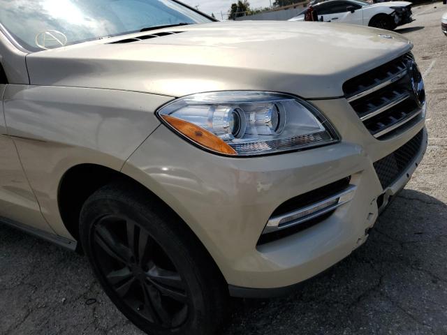 4JGDA5JB3DA118373 - 2013 MERCEDES-BENZ ML 350 金色 照片 9