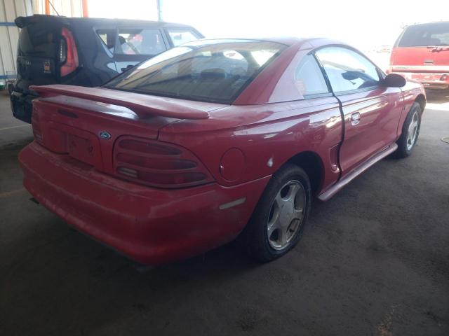 1FALP42T3SF153713 - 1995 FORD MUSTANG GT RED photo 4