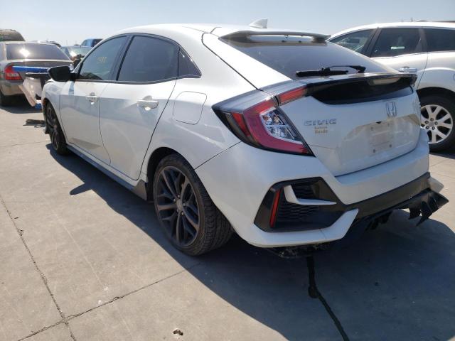 SHHFK7H95LU213451 - 2020 HONDA CIVIC SPOR WHITE photo 3