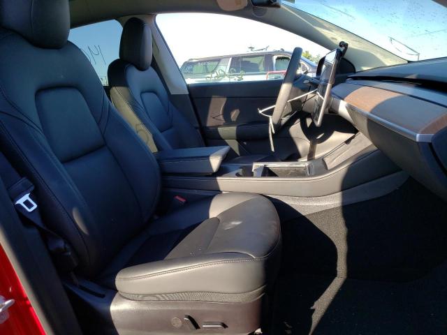 5YJYGDEE9MF192228 - 2021 TESLA MODEL Y أحمر صورة 5