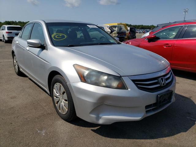 1HGCP2F30CA005964 - 2012 HONDA ACCORD LX SILVER photo 1