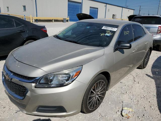 1G11A5SL2FF295316 - 2015 CHEVROLET MALIBU LS TAN photo 2