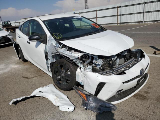 JTDKAMFU9N3160049 - 2022 TOYOTA PRIUS NIGH WHITE photo 1