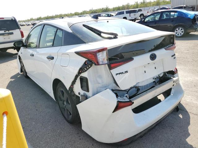 JTDKAMFU9N3160049 - 2022 TOYOTA PRIUS NIGH WHITE photo 3