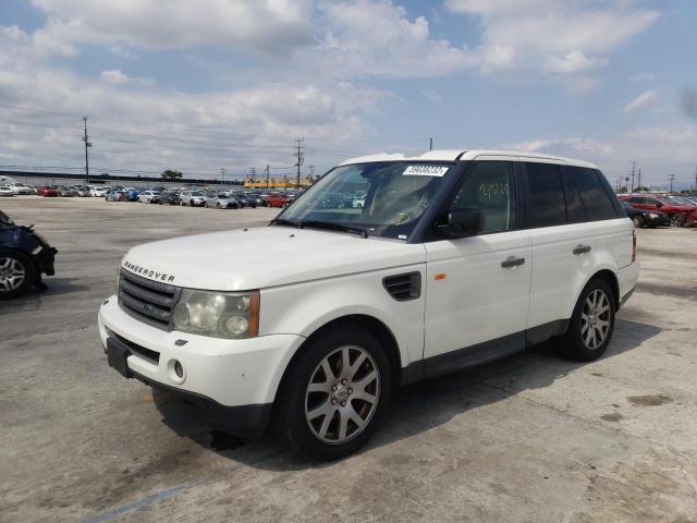 SALSK25437A112105 - 2007 LAND ROVER RANGE ROVE WHITE photo 2