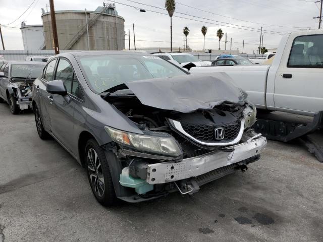 19XFB2F81DE284989 - 2013 HONDA CIVIC EX GRAY photo 1