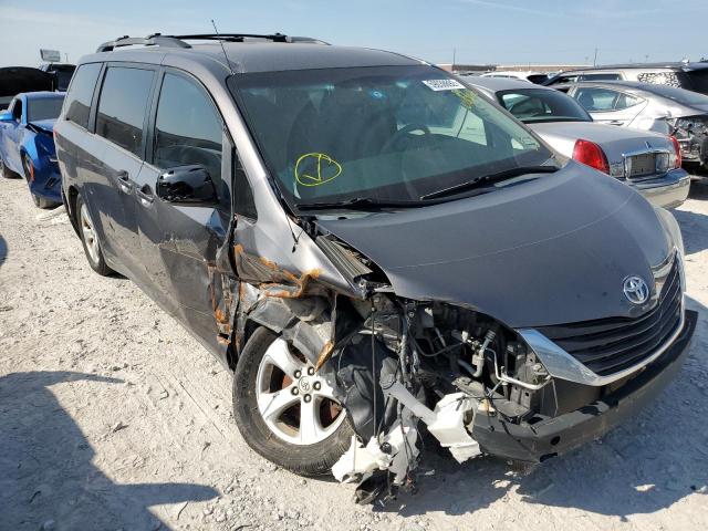 5TDKK3DC2ES440458 - 2014 TOYOTA SIENNA LE GRAY photo 1