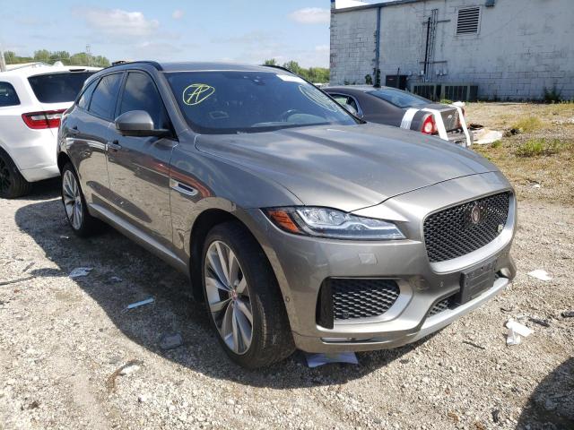 SADCM2FV5JA287870 - 2018 JAGUAR F-PACE S GRAY photo 1