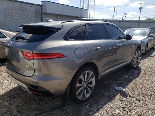 SADCM2FV5JA287870 - 2018 JAGUAR F-PACE S GRAY photo 4