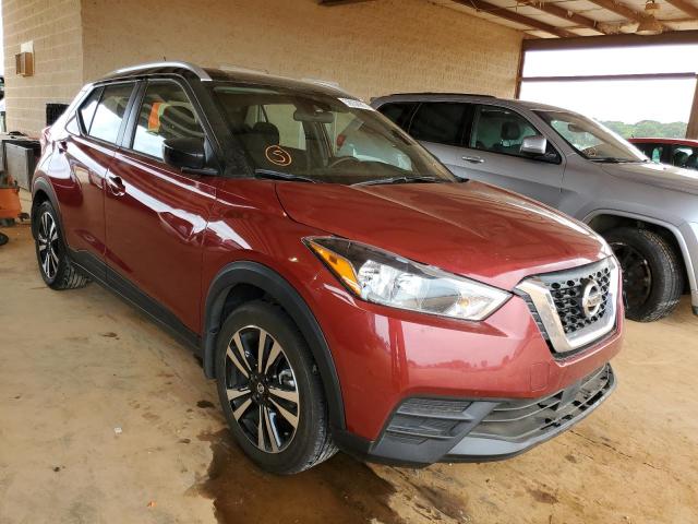 3N1CP5CV7LL539741 - 2020 NISSAN KICKS SV RED photo 1