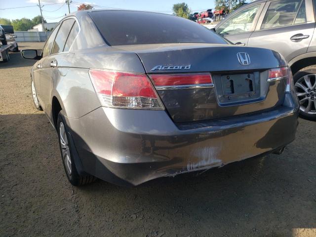 1HGCP2F34BA130643 - 2011 HONDA ACCORD LX GRAY photo 3