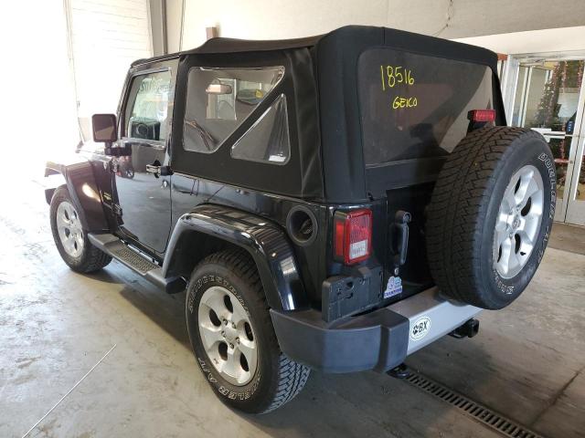 1C4AJWBG1FL725824 - 2015 JEEP WRANGLER S BLACK photo 3