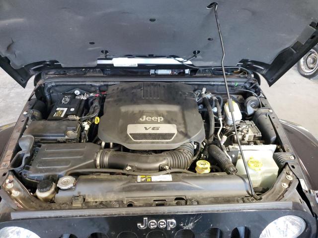 1C4AJWBG1FL725824 - 2015 JEEP WRANGLER S BLACK photo 7