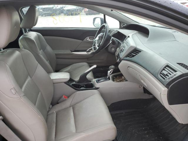 2HGFG3B09CH517173 - 2012 HONDA CIVIC EXL 黑色 照片 5