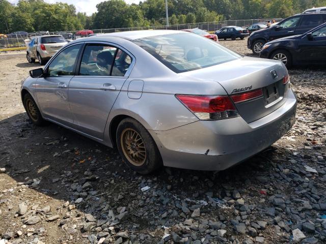 1HGCP2F30BA033701 - 2011 HONDA ACCORD LX SILVER photo 3