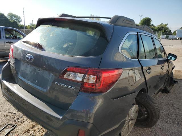 4S4BSAAC1J3304161 - 2018 SUBARU OUTBACK GRAY photo 4