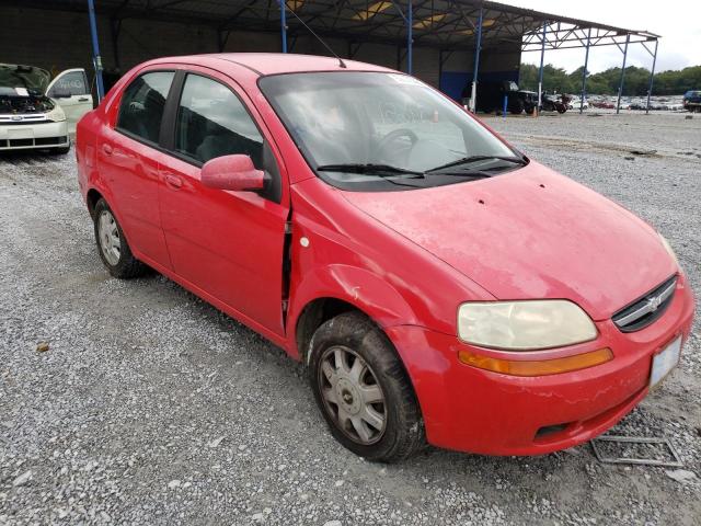 KL1TD52605B424121 - 2005 CHEVROLET AVEO BASE  photo 1