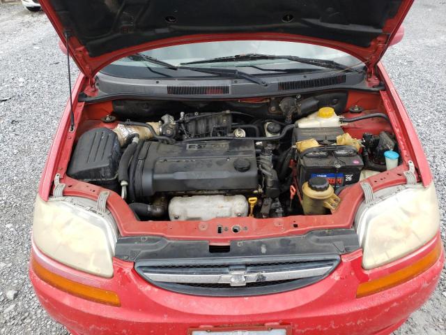 KL1TD52605B424121 - 2005 CHEVROLET AVEO BASE  photo 7