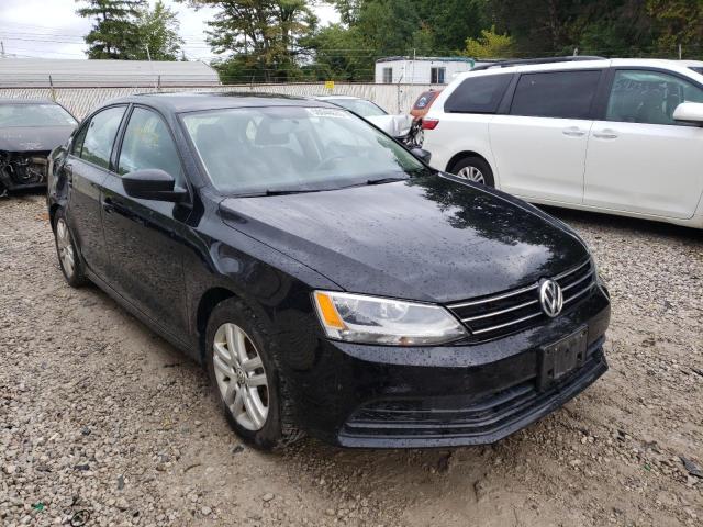 3VW1K7AJ3FM232612 - 2015 VOLKSWAGEN JETTA BLACK photo 1