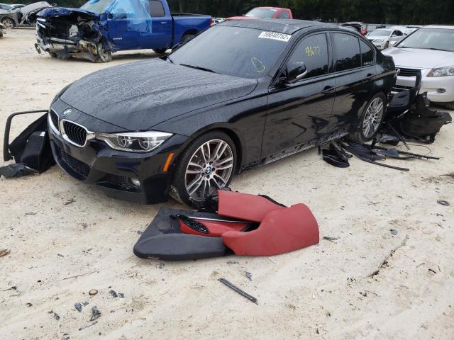 WBA8B3C57JK843086 - 2018 BMW 340 I BLACK photo 2