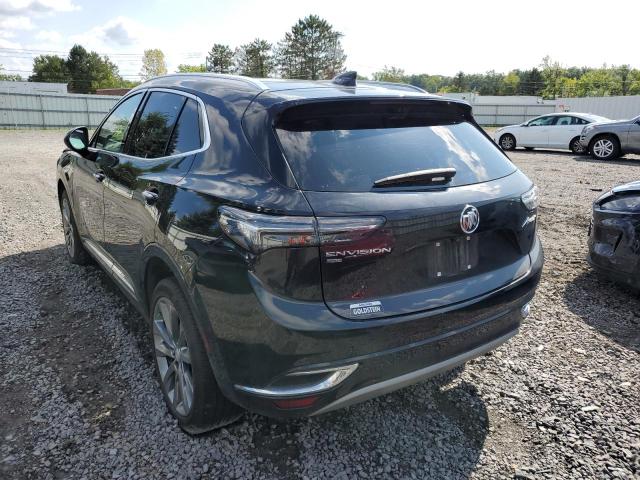 LRBFZSR48MD166751 - 2021 BUICK ENVISION A BLACK photo 3
