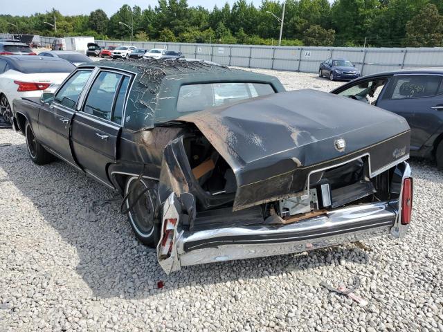 1G6DW69Y2G9722722 - 1986 CADILLAC FLEETWOOD BLACK photo 3