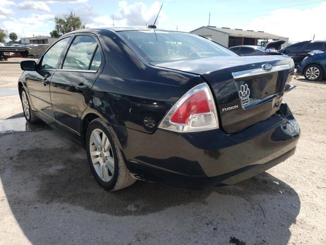 3FAHP08Z79R147324 - 2009 FORD FUSION SEL BLACK photo 3