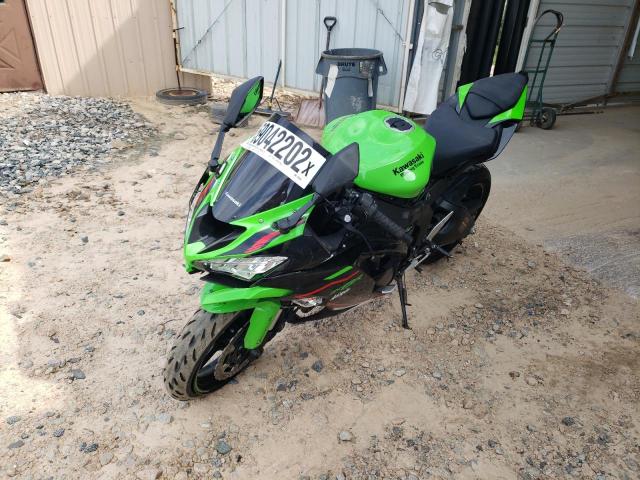 JKBZXJG11MA015328 - 2021 KAWASAKI ZX636 K GREEN photo 2