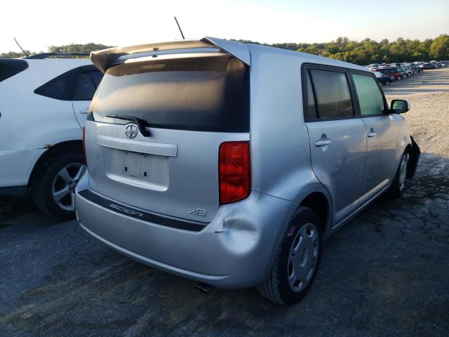 JTLKE50E891080307 - 2009 TOYOTA SCION XB Silber Foto 4