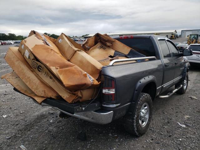 3D7KU28D24G148366 - 2004 DODGE RAM 2500 S Գրաֆիտ լուսանկար 4