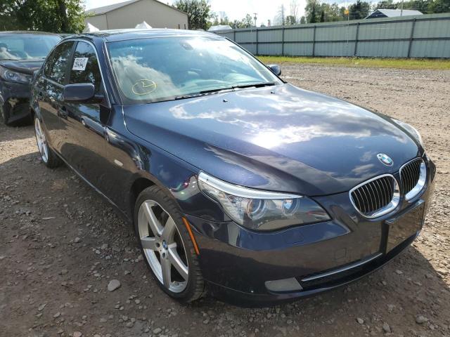 WBANV13518BZ48781 - 2008 BMW 528 XI BLUE photo 1