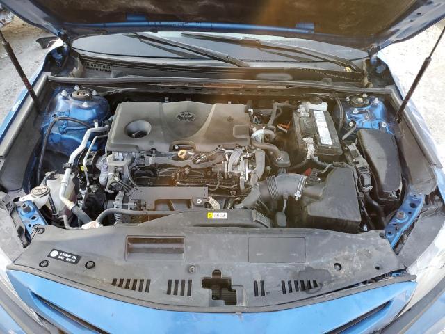 4T1B61HK9KU182310 - 2019 TOYOTA CAMRY XSE BLUE photo 7