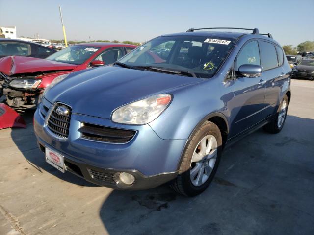 4S4WX82D974407141 - 2007 SUBARU B9 TRIBECA BLUE photo 2